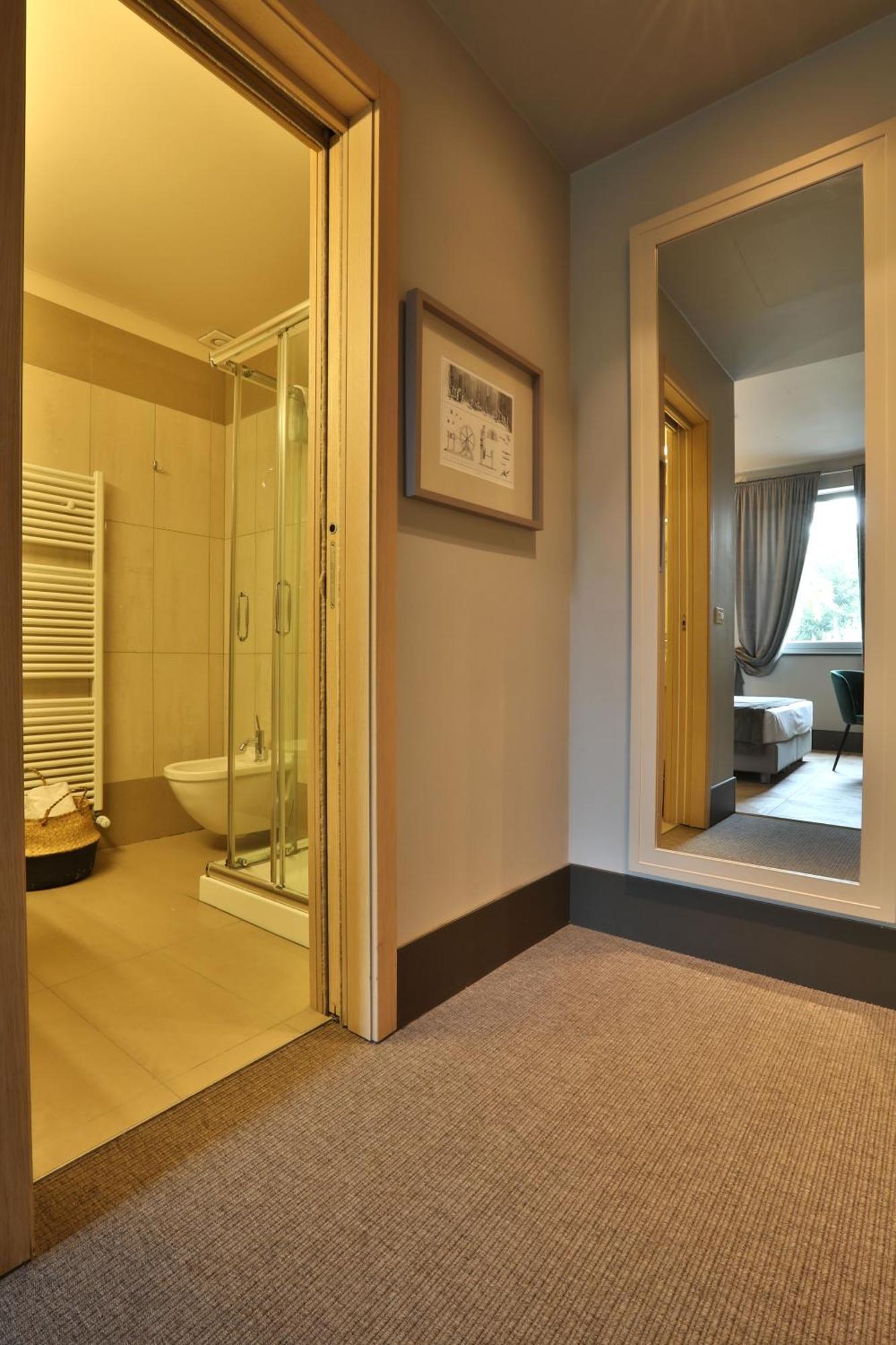 Hotel Le Corderie Trieste Rum bild